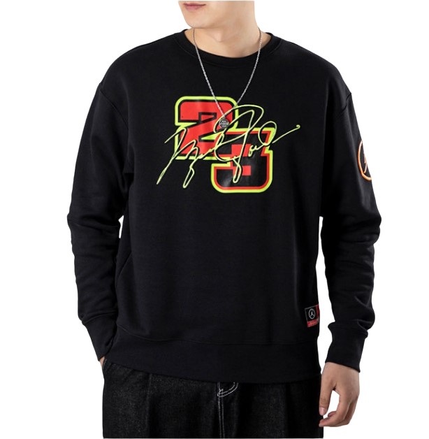 Bluza Nike Air Jordan 23 Jumpman czarna S - obrazek 2