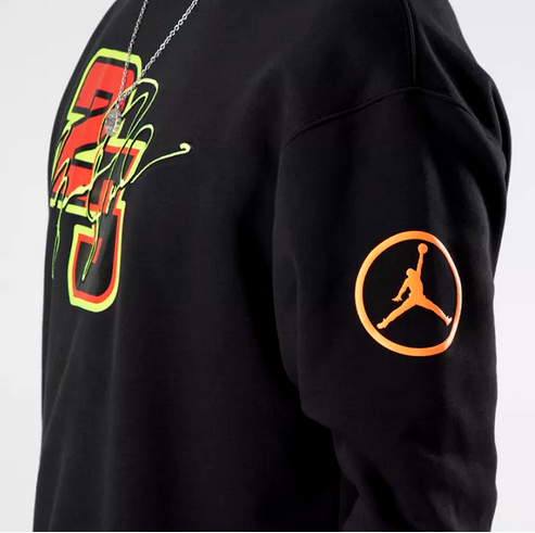 Bluza Nike Air Jordan 23 Jumpman czarna S - obrazek 5