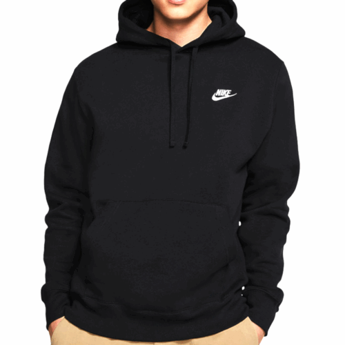 Bluza Nike Sportswear Club Fleece z kapturem czarna