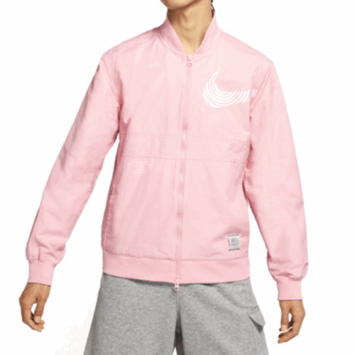 Kurtka Nike Great Unity bomber naszywki różowa