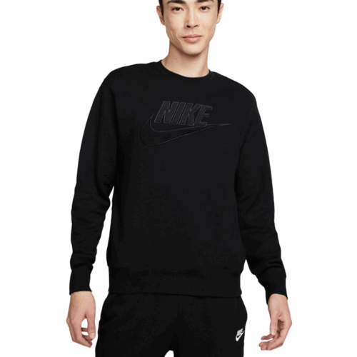 Bluza Nike NSW Round logo czarna