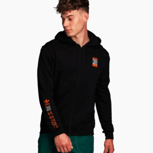 Bluza Adidas Adventure Full-Zip Hoodie czarna
