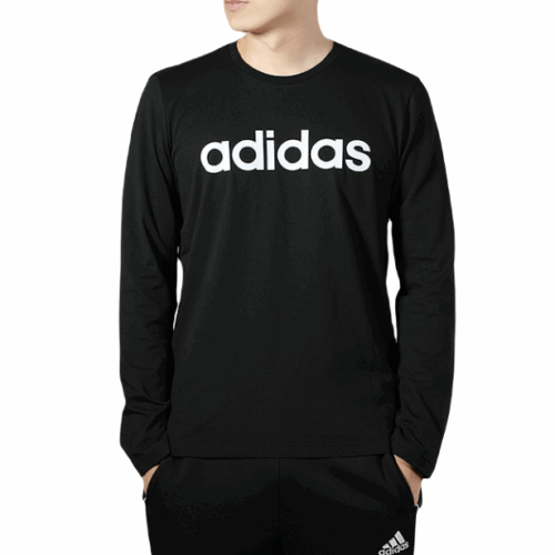 Bluzka Adidas Neo długi rękaw logo czarna