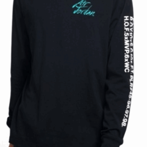 Bluzka Nike Air Jordan długi rękaw czarna