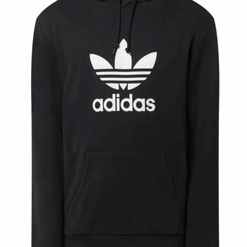 Bluza Adidas Trefoil Hoodie z kapturem czarna