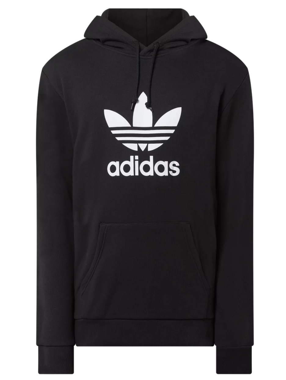Bluza Adidas Trefoil Hoodie z kapturem czarna