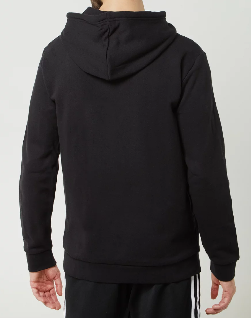 Bluza Adidas Trefoil Hoodie z kapturem czarna - obrazek 6