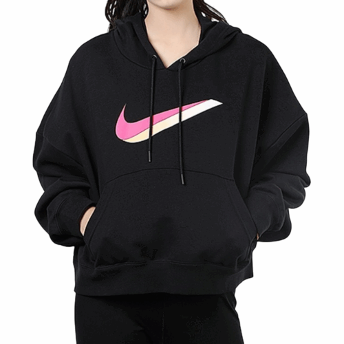 Bluza damska Nike NSW kaptur czarna