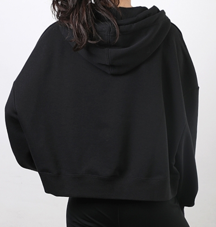 Bluza damska Nike NSW kaptur czarna - obrazek 3