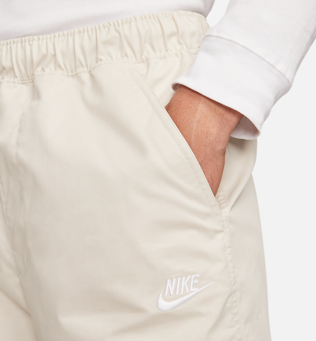 Spodnie męskie sportowe Nike AS Club ecru - obrazek 6