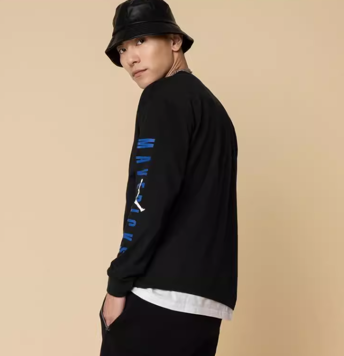 Bluza męska Nike Dallas czarna - obrazek 5