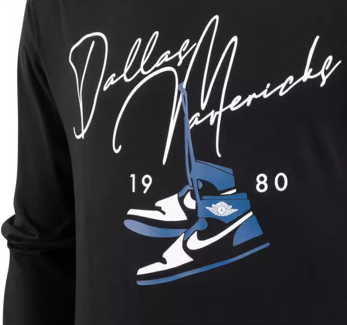 Bluza męska Nike Dallas czarna - obrazek 6