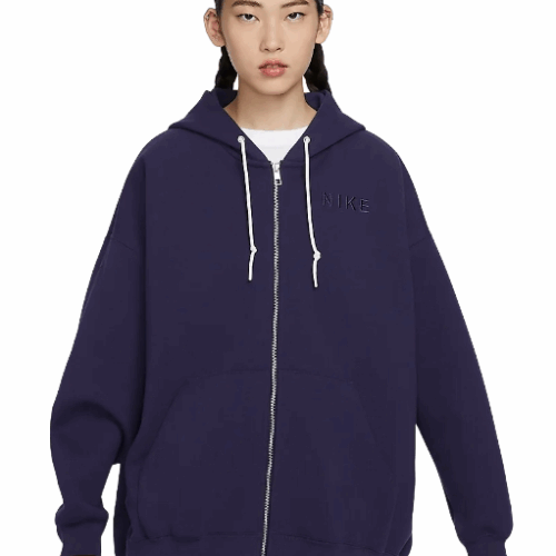 Bluza damska Nike Logo rozpinana granatowa