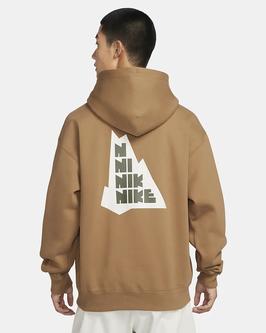 Bluza męska Nike AS logo brown - obrazek 3
