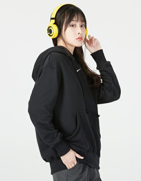 Bluza damska Nike Sportswear Phoenix czarna - obrazek 4