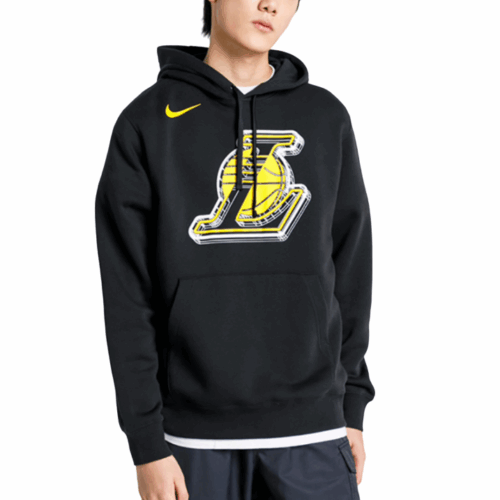 Bluza Nike Los Angeles Lakers L.James kangurka czarna
