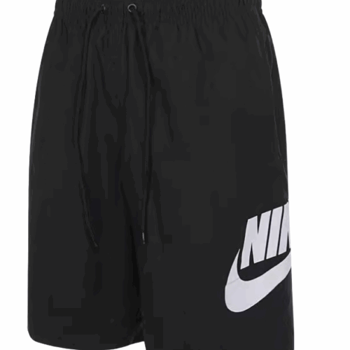 Spodenki męskie sportowe Nike Club logo czarne