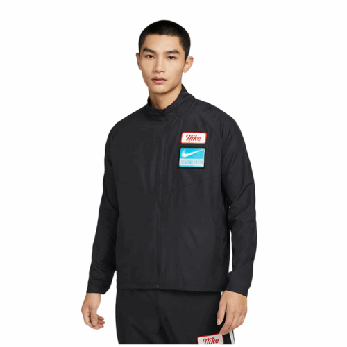 Kurtka męska Nike Dri-FIT wiatrówka czarna