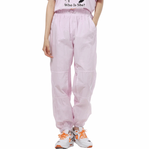 Spodnie damskie Nike Swoosh różowe