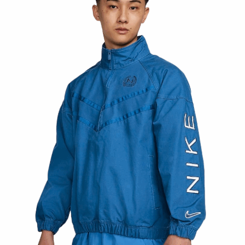 Kurtka męska Nike Windrunner logo blue