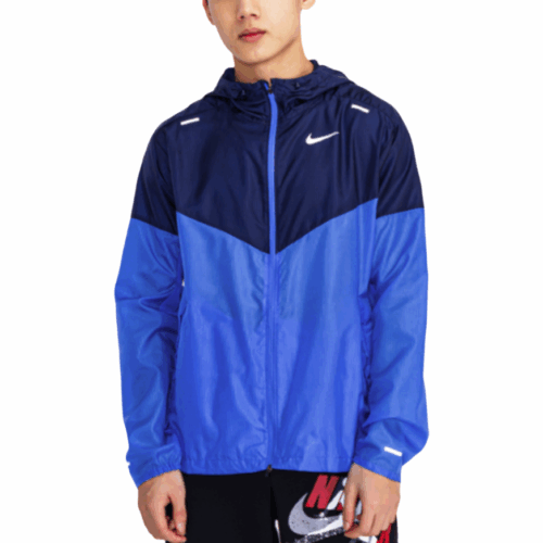 Kurtka Nike Windbreaker wiatrówka niebieska