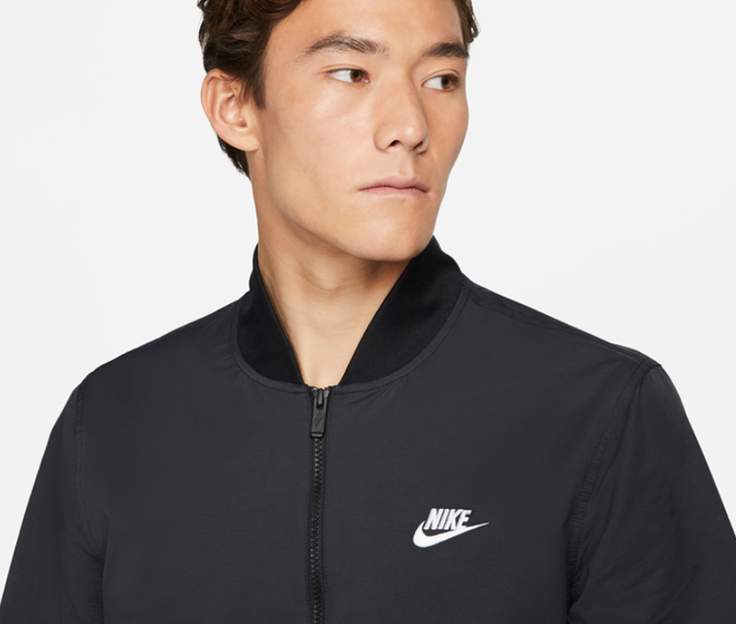 Kurtka Nike Sportswear Essentials bomberka czarna - obrazek 3