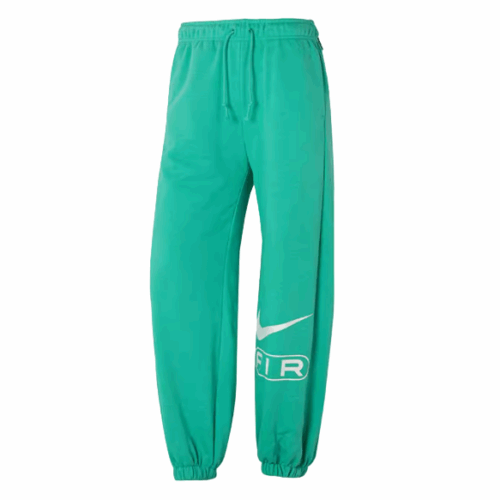 Spodnie sportowe damskie Nike AIR NSW zielone