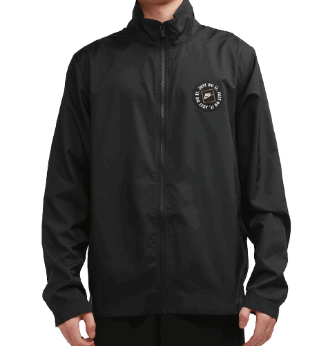 Kurtka Nike AS ze stójką Just Do It czarna