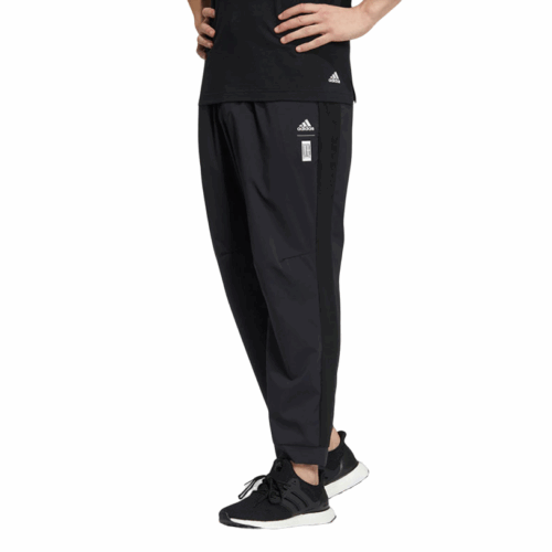 Spodnie sportowe Adidas Originals z paskiem czarne
