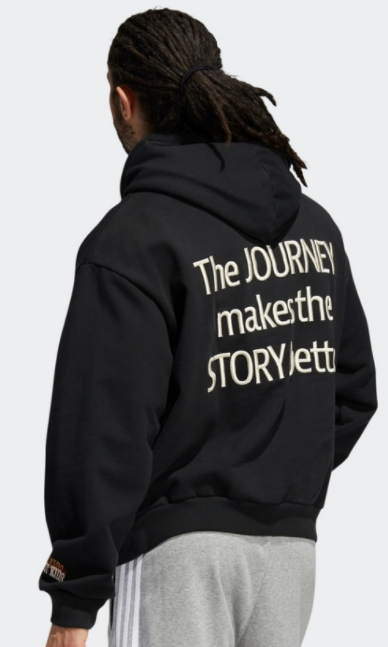 Bluza Adidas Midwest kaptur czarna - obrazek 2