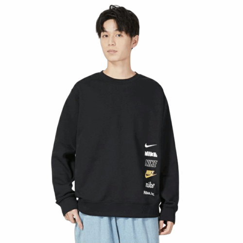 Bluza męska Nike Club Logo czarna