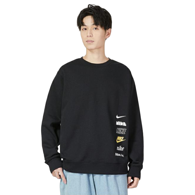 Bluza męska Nike Club Logo czarna