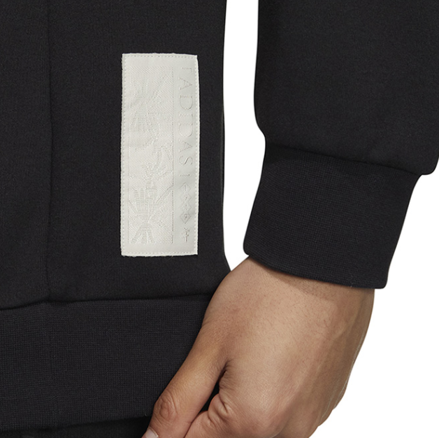 Bluza Adidas GFX Crew czarna - obrazek 4