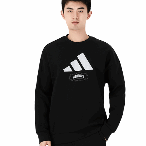 Adidas Showtime Graphic bluza czarna logo