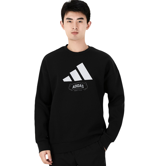 Adidas Showtime Graphic bluza czarna logo