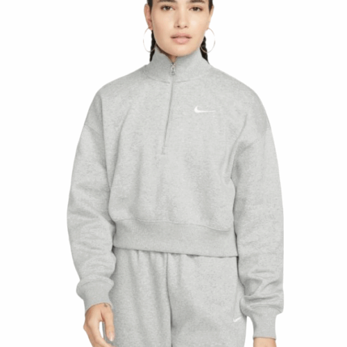 Bluza damska Nike Sportswear Phoenix szara