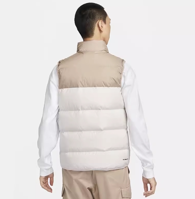 Kamizelka bezrękawnik Nike Storm Fit brown white - obrazek 2