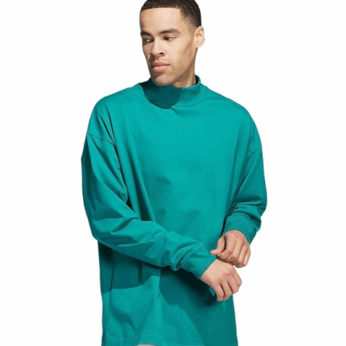 Bluza męska Adidas Basketball long sleeve zielona