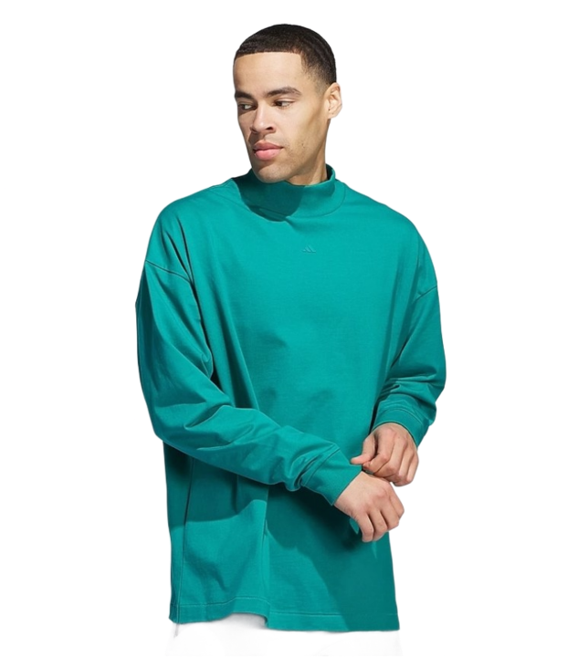 Bluza męska Adidas Basketball long sleeve zielona