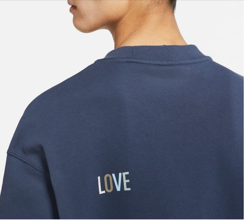 Bluza Nike Sportswear Love granatowa - obrazek 3