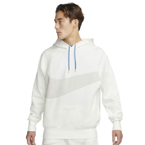 Bluza Nike Sportswear Swoosh z kapturem biała