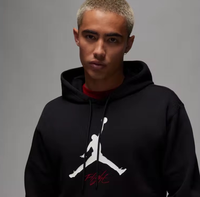 Bluza męska Nike Jordan Essentials kangurka black - obrazek 3