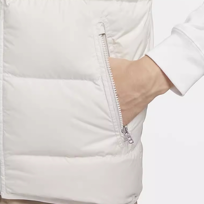 Kamizelka bezrękawnik Nike Storm Fit brown white - obrazek 4