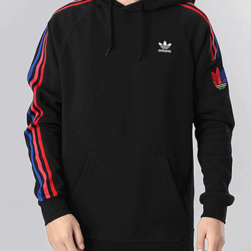 Bluza Adidas 3D Trefoil 3-Stripes Track Jacket czarna