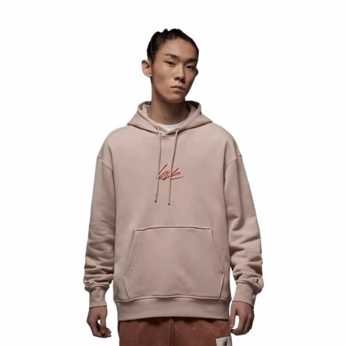 Bluza męska Nike Jordan Love kaptur beżowa