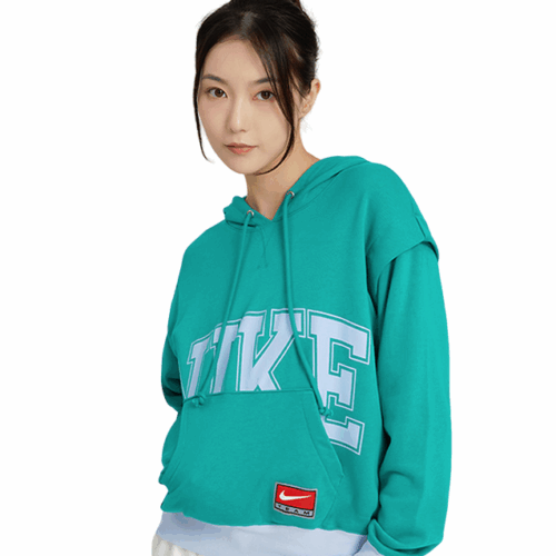 Bluza damska Nike Team kaptur zielona