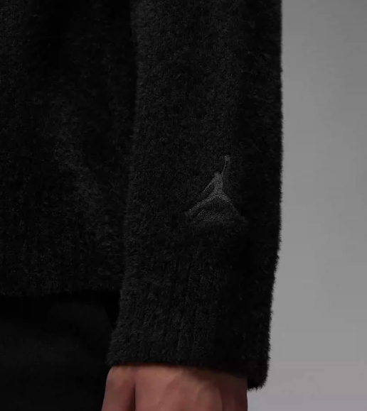 Sweter bluza męska Nike Jordan Flight black - obrazek 4