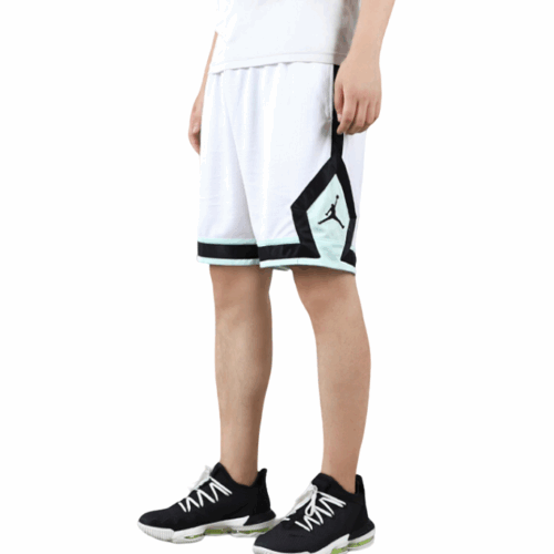 Spodenki treningowe Nike Jordan Diamond białe