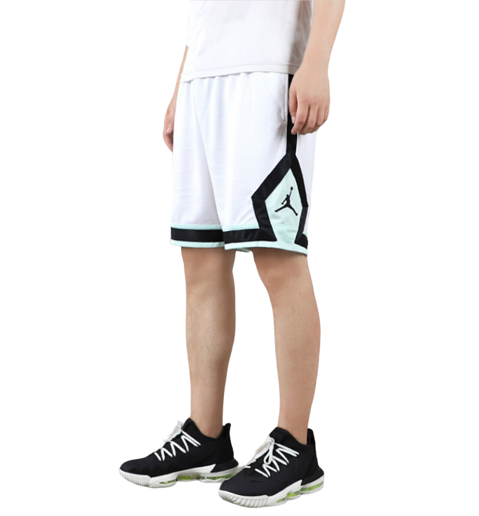 Spodenki treningowe Nike Jordan Diamond białe