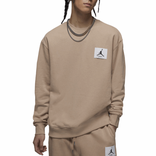 Bluza męska Nike Air Jordan Logo round ecru